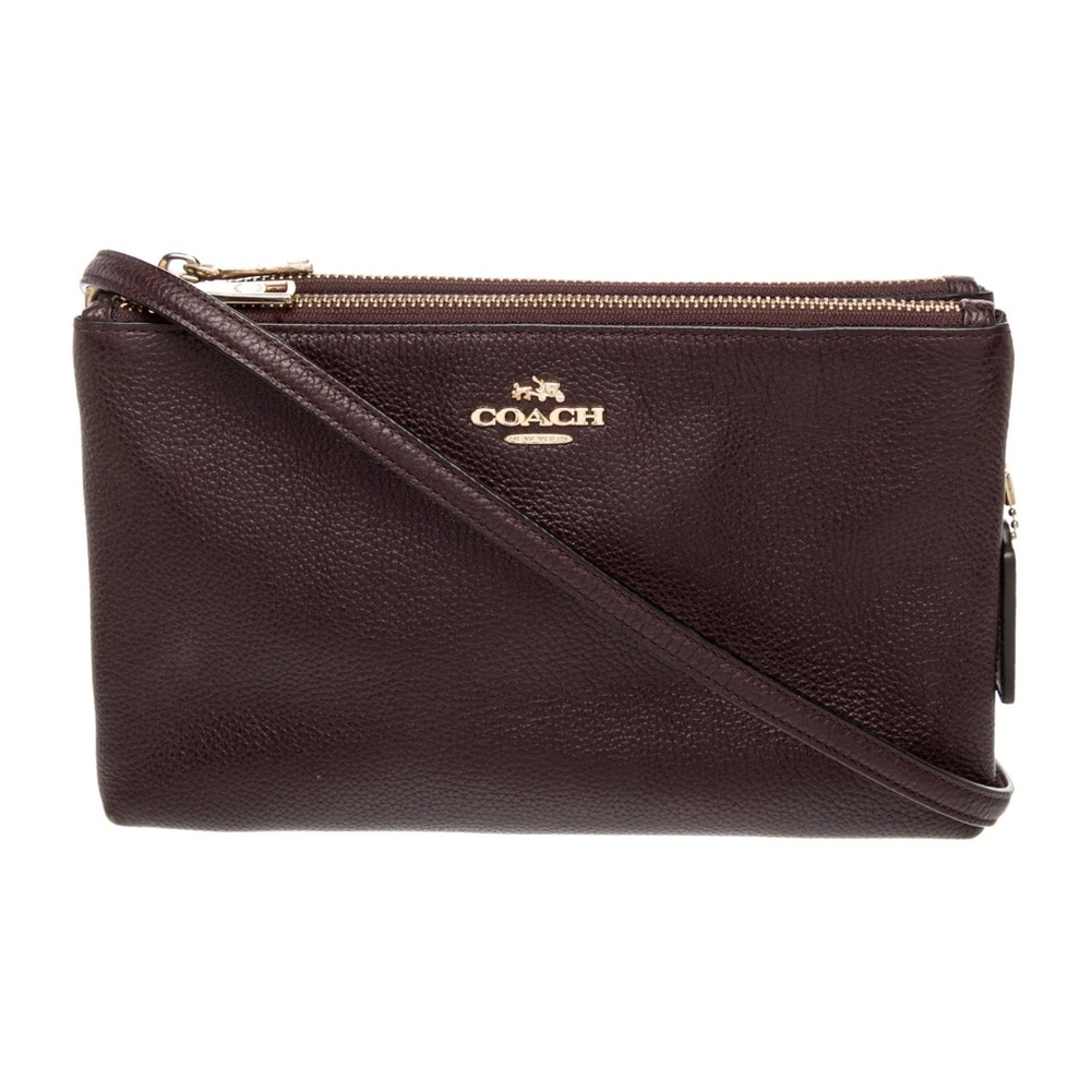 Coach Women's Brown Leather Crossbody Bag